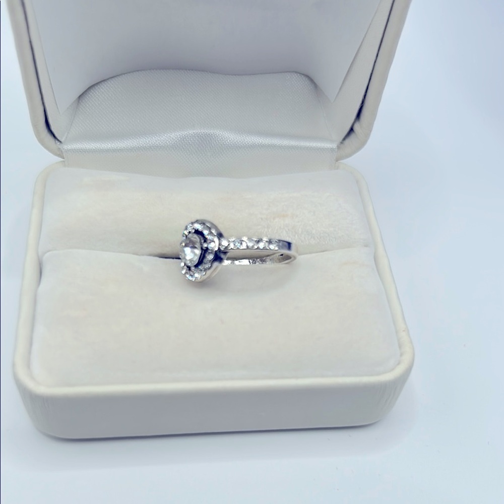 Elegant Crystal Ring Size 4.5​​​​​ - Picture 11 of 14